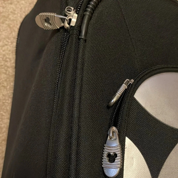 Disney Rolling Luggage - Mickey Mouse Design - Black and White - 28" - Picture 3 of 15